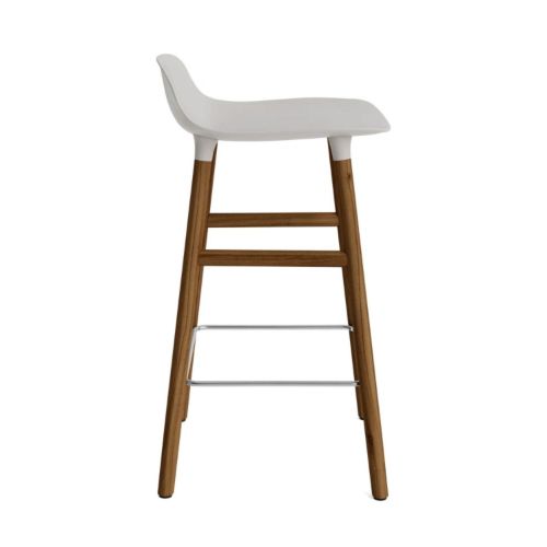 Normann Copenhagen Form Barstol - Valnød/Warm Grey