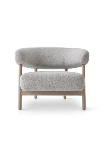 Mogens Hansen MH Cloud Loungestol - Sæbebehandlet Eg/Moss 0005