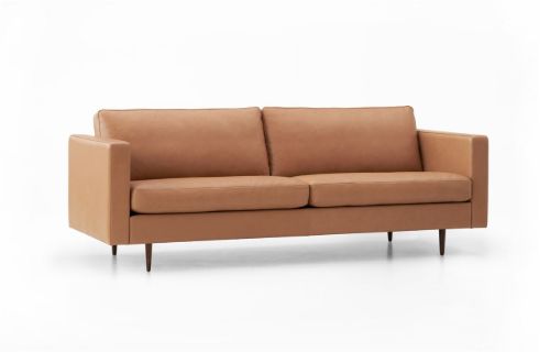 Mogens Hansen MH321 2,5 Pers Sofa L: 188 cm - Elmobaltique Læder / Cognac Farvekode: 43001