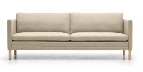 Mogens Hansen MH2614 3 Pers. Sofa L: 210 cm - Col. 1104/Bøgetræ