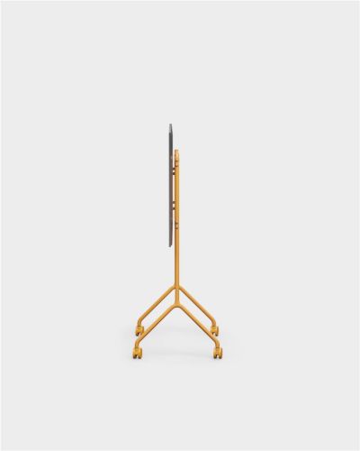 Pedestal Moon Light Rollin' TV-Stander - Metal/Apricot