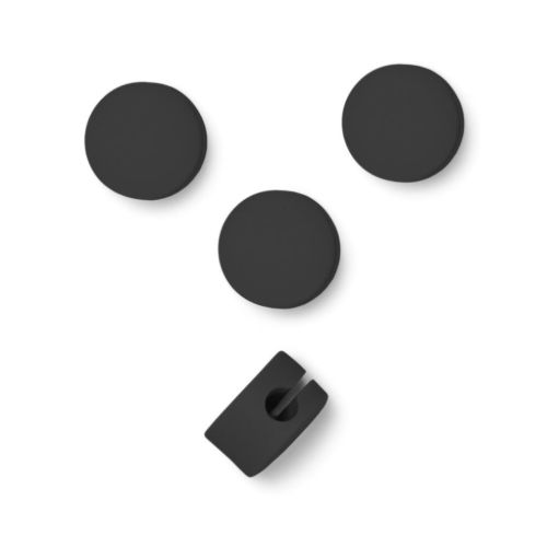 Pedestal Cable Dots - Silicone/Charcoal