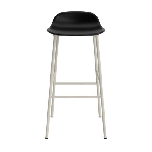 Normann Copenhagen Form Barstol SH:75 cm. - Light Grey Steel/Ultra 41599