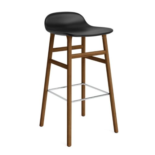 Normann Copenhagen Form Barstol SH: 75 cm. - Valnød/Ultra 41599