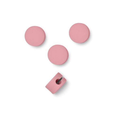 Pedestal Cable Dots - Silicone/Bubble Gum