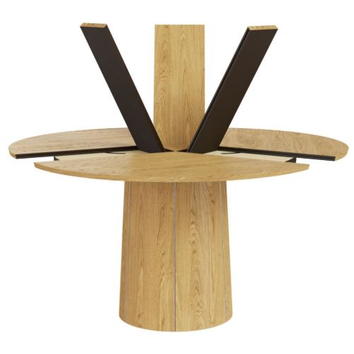 Skovby SM33 Spisebord Ø: 123 cm - Naturolieret Eg