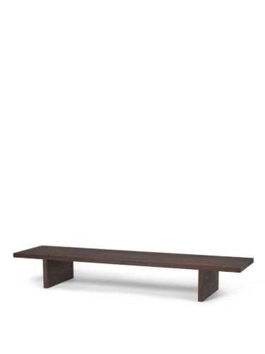 Ferm Living Kona Display Table L: 138 cm - Dark Stained Oak
