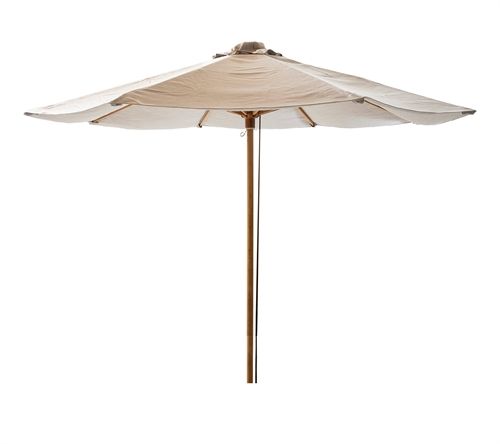Udgået hos lev. Cane-line Outdoor Classic Parasol Ø: 300 cm - Light Grey OUTLET