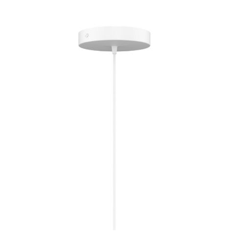 UMAGE Rosette Pendelophæng E27 inkl. Baldakin Ø: 14 cm L: 2,1m - Hvid