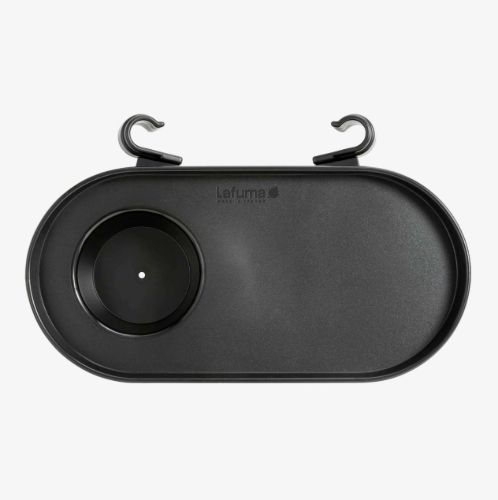 Lafuma Futura R Clip Cup Holder 17x30 cm - Noir