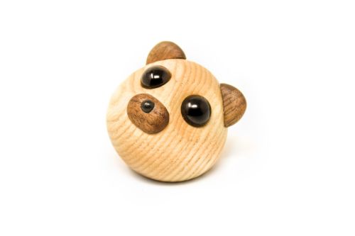 FableWood Bjørnen Yrsa Pick-Me-Up S H: 5 cm - Træ OUTLET