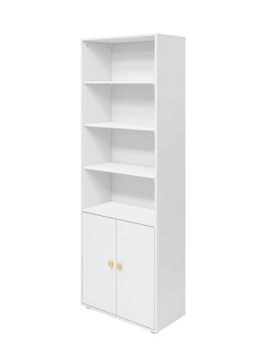 FLEXA Roomie Maxi-Reol 2 Låger H: 202,5 cm - Hvid/Eg OUTLET