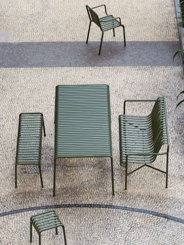 HAY Palissade Table 170x90 cm - Olive 